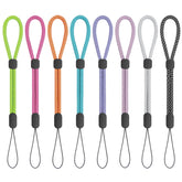 FrgKbTm Hand Wrist Strap Lanyard, Adjustable Nylon Colorful for Mobile Phone, Camara, USB Flash Drive, ID Name Tag Badge, Style-d 8pcs, One Size